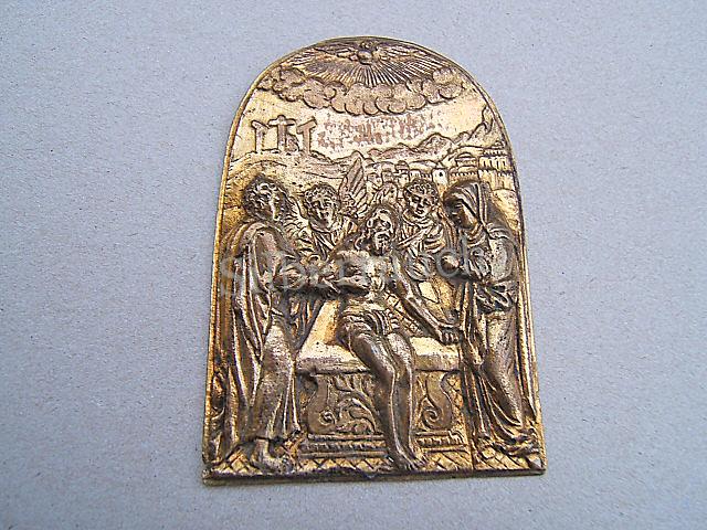 Italienische Bronzeplakette des 16. Jahrhunderts