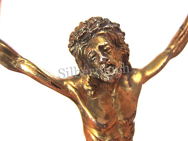 Kleiner Corpus Christi aus Silber, Süddeutsch 17/18 Jahrhundert