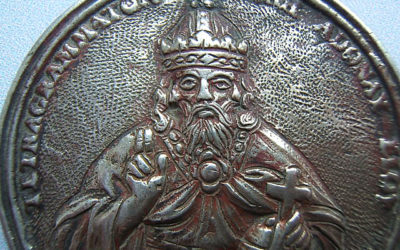Renaissance Medaille aus Silber des 16. Jahrhunderts