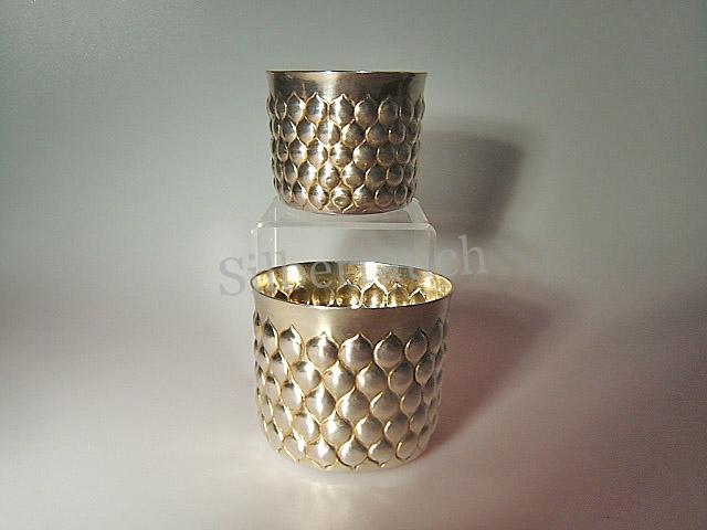 Seltenes Barock Becherpaar aus Nürnberg, 17. Jahrhundert