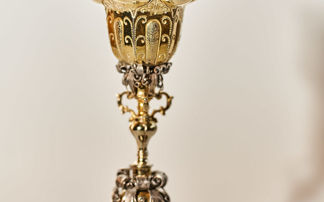 Feiner frühbarocker Pokal aus der Mitte des 17. Jahrhunderts