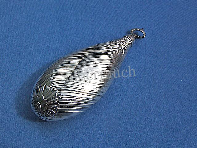 Schwerer Rokoko Silber Flakon/Pomander des 18 Jahrhunderts